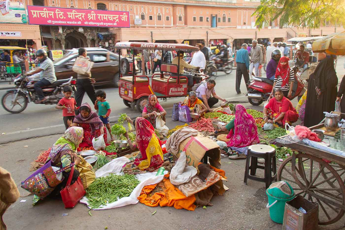 PinkCompass_Indien_Neu-Delhi_Marktfrauen